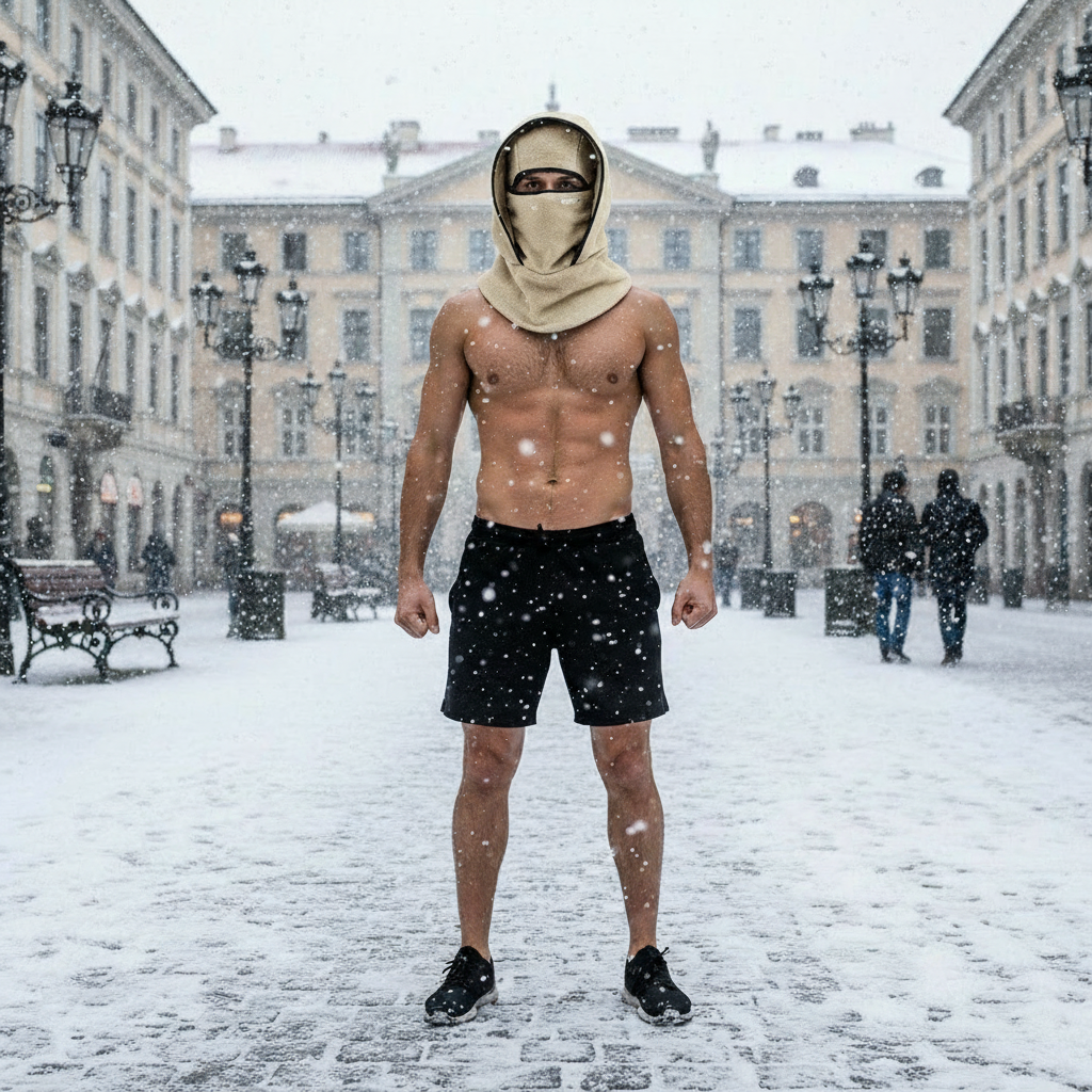 Nexodo Winterhaube – Winddicht, Warm & Helmkompatibel