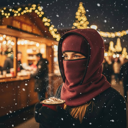 Nexodo Winterhaube – Winddicht, Warm & Helmkompatibel