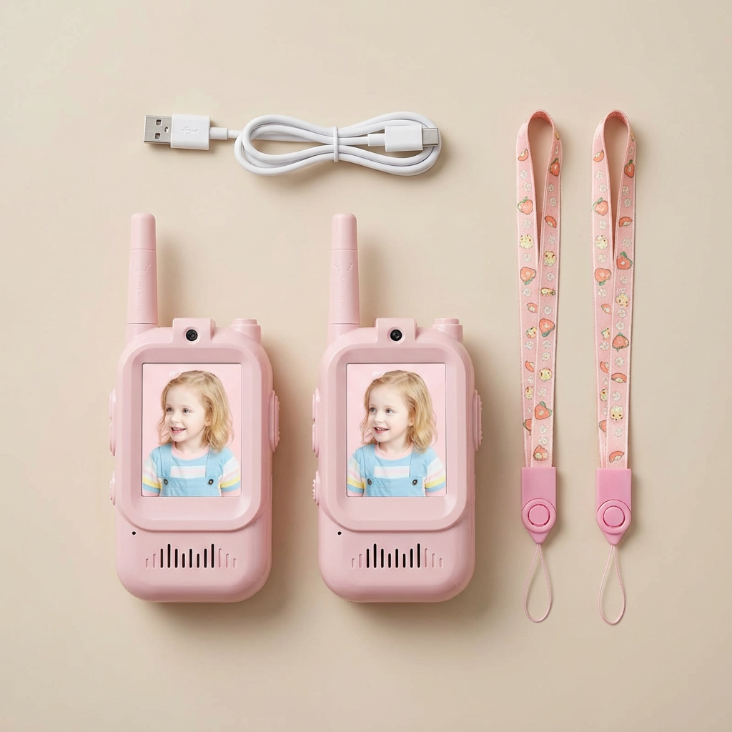 Nexodo SafeView Video Walkie-Talkies (2er-Set)